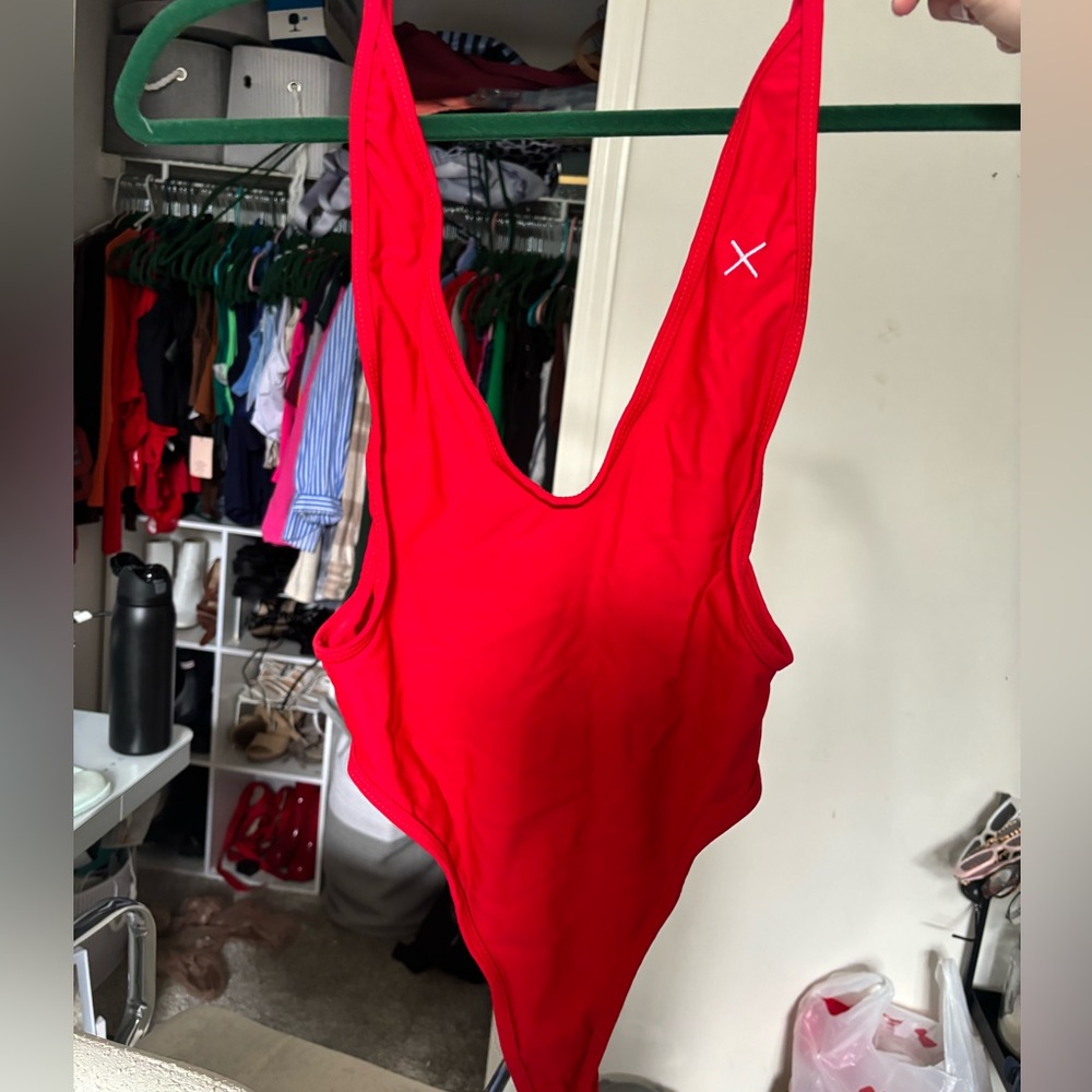 Boutine red one piece